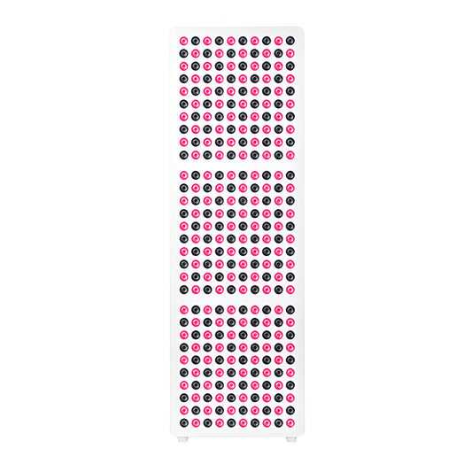 Red Light Therapy Panel Designed for Home Wellness, 300 LEDs, Multi-Wavelength 660nm 850nm, Standing Design