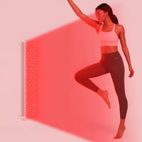 Red Light Therapy Panel Designed for Home Wellness, 300 LEDs, Multi-Wavelength 660nm 850nm, Standing Design