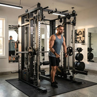 Smith Machine Gym System Built for Complete Strength Training, Triple Cable Stacks, 1000+ Exercises, 2500 lb Rating — Lifestyle